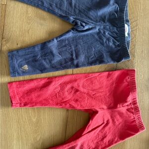 Adidas Kids' Red and Blue Leggings